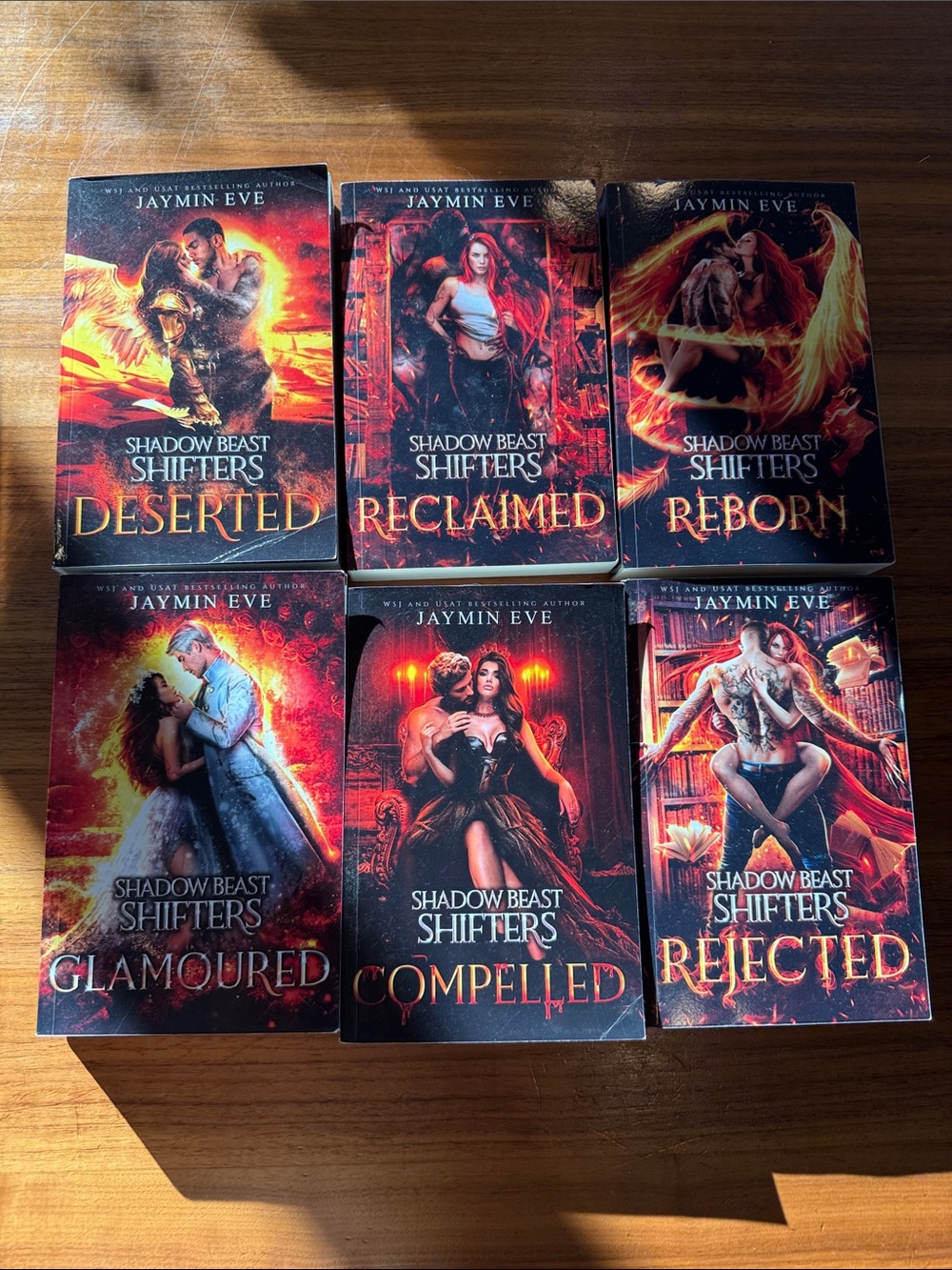 Shadow Beast Shifters 1-6 series Jaymin Eve